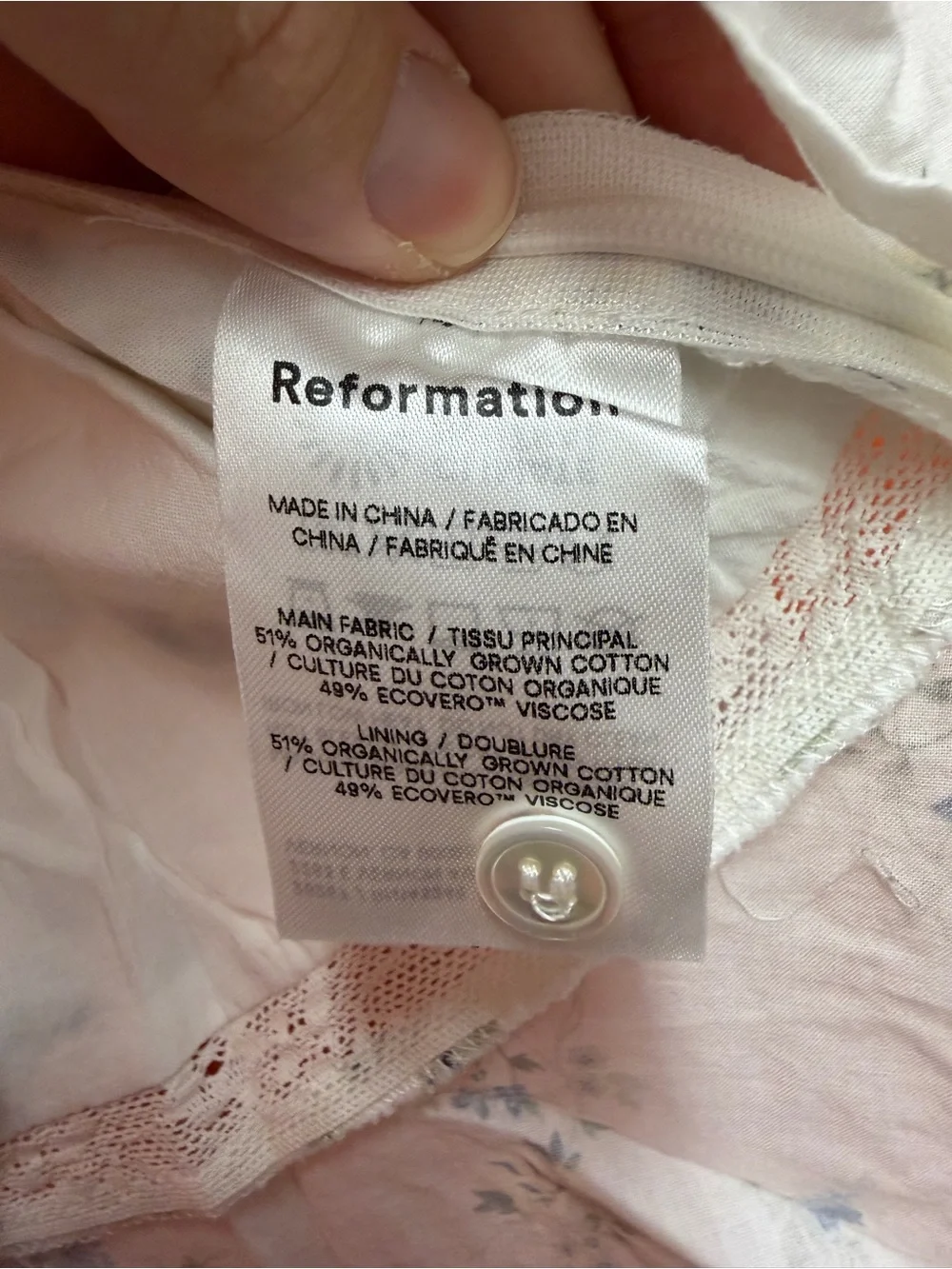 Reformation - Meadowlark top in floral - 6